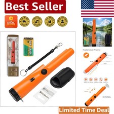 Handheld Pinpointer Wand - Ideal for Treasure Hunting Kids  Adults, 9.1-Inch