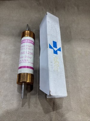 New TRS125R Gould Shawmut Tri-onic TRS 125R Time Delay Fuse 125A 600V RK5 Fuses