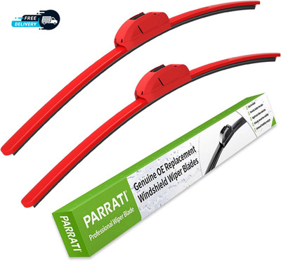 OEM QUALITY 24  20  Premium All Season Bright Red Windshield Wiper Blades