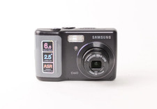 Vintage Samsung D60 6MP Digital Camera with 3x Optical Zoom - Retro Y2K Vibes