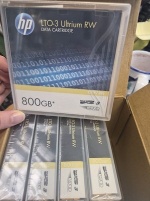 5 x HP LTO3 Ultrium RW C7973A 800GB Datenkassette