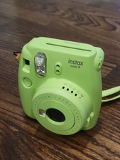 Fujifilm Instax Mini 9 Lime Green. Instant Film Camera - Tested Working