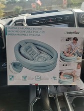 Babymoov Inflatable Bathtub  Pool - Safe, Portable  Grows with Ba... Fast Ship