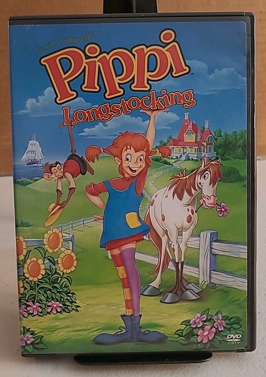 Pippi Longstocking (Astrid Lindgren's) 1997 (DVD, 2005) RARE HTF