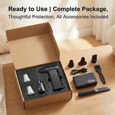 Cordless Handheld Blower and Vacuum with Brushless Motor High-Speed Turbofan