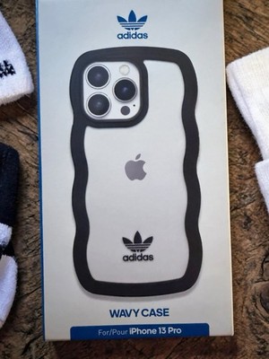 adidas Wavy iPhone 13 Pro Case Trefoil Logo New In Box