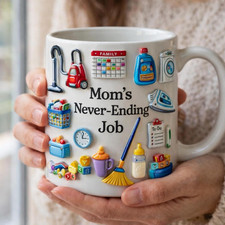 Funny Mom Mug, Gift For Busy Mom From Kids, Mothers Day Gift, Mom Life Mug, Stay