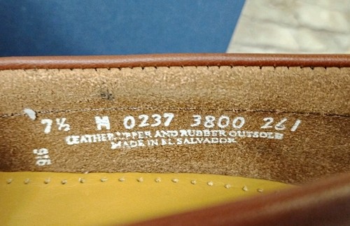 GH Bass & Co Kathleen Loafers Flats Shoes Womens Size 7.5 Brown Leather - Picture 6 of 7
