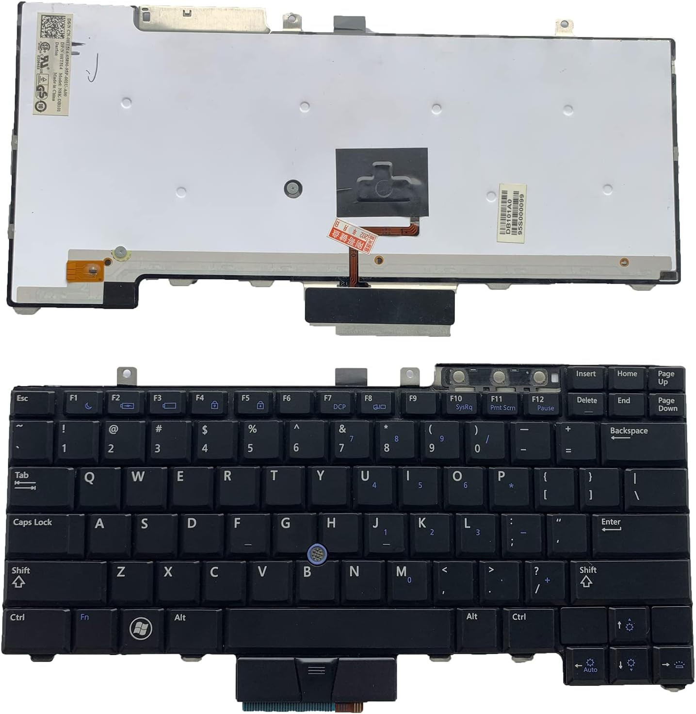 Laptop Replacement US Layout with Pointing with Backlight Ke
