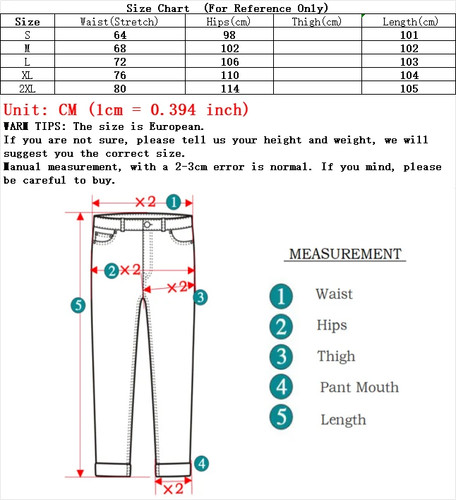 Winter Lady Thermal Plush High Waist Jeans Girls Snow Warm Fleece Denim Pants Fe - Picture 7 of 10