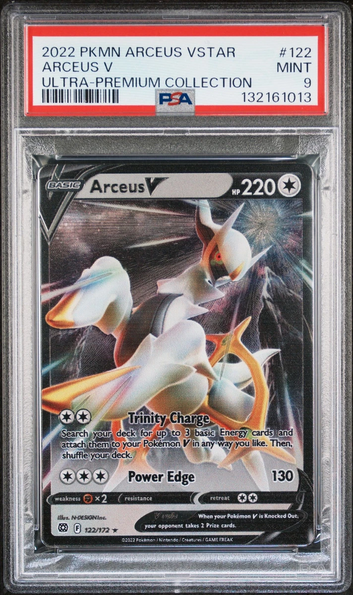 Pokémon TCG Grade 9 Collectible Individual Metal Card Games in