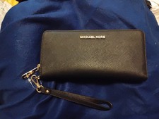 Michael Kors MK Crossgrain Zip Around Full Size Wallet