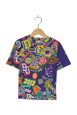Dolce & Gabbana T-Shirt Gr. EU 98 Blau Jungen Neu