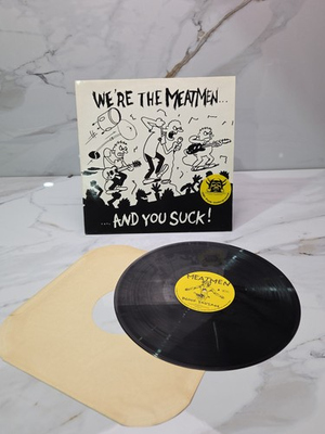 #ad #ad MEATMEN ULTRA RARE 1983 AND YOU SUCK VINYL LP VG VG GERMANY IMPORT TESCO VEE $27.99