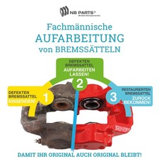 Aufarbeitung Bremssattel Bremszange vorne für Mercedes-Benz G-Klasse W461 W463