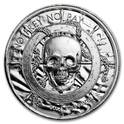 2 oz Silver UHR Round - Privateer Series: Davy Jones Locker | eBay