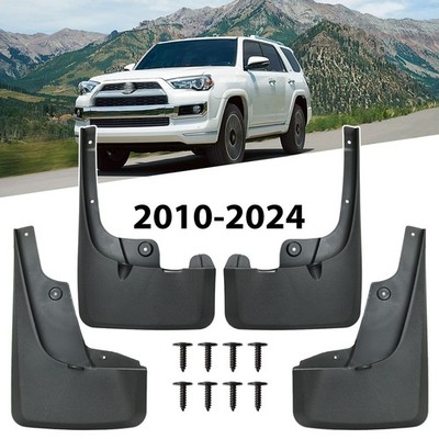 For Toyota 4Runner N280 2010~2024 Splash Guards Mudguard Front& Rear  Mud Flaps.