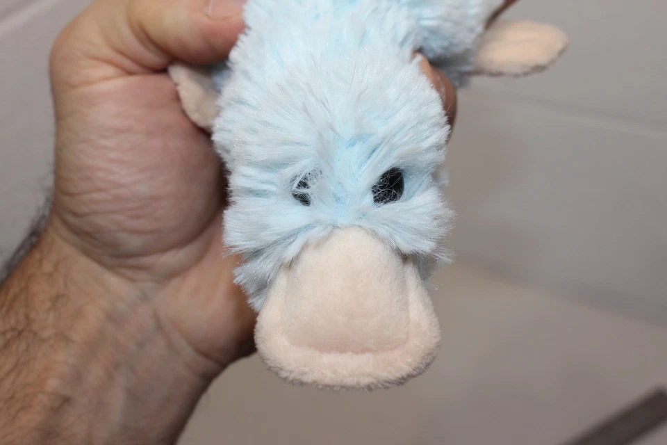 HTF Rare Mini 7" Ganz Blue Googles Platypus plush stuffed animal CUTE!! - Image 4 of 4