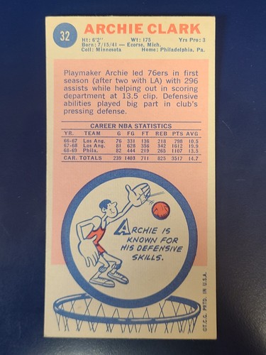 1969-70 Topps Basketballkarten vervollständigen Ihr Set, das Sie auswählen, wählen Sie jedes #1 - 99 - Bild 35 von 129