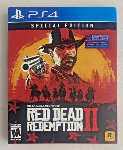 Red Dead Redemption 2 Special Edition (PlayStation 4, PS4, New & Sealed)