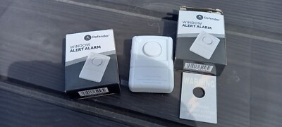 2x Defender Fensterwarner Alarmanlagen Elektronisches Sicherheitssystem EL 00001