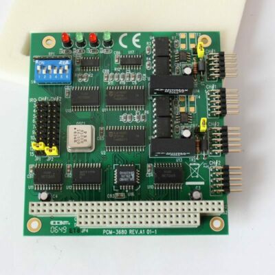 1pc Used Advantech PCM-3680 REV.B1 REV.A1 industrial Mainboard DHL SHIPPING