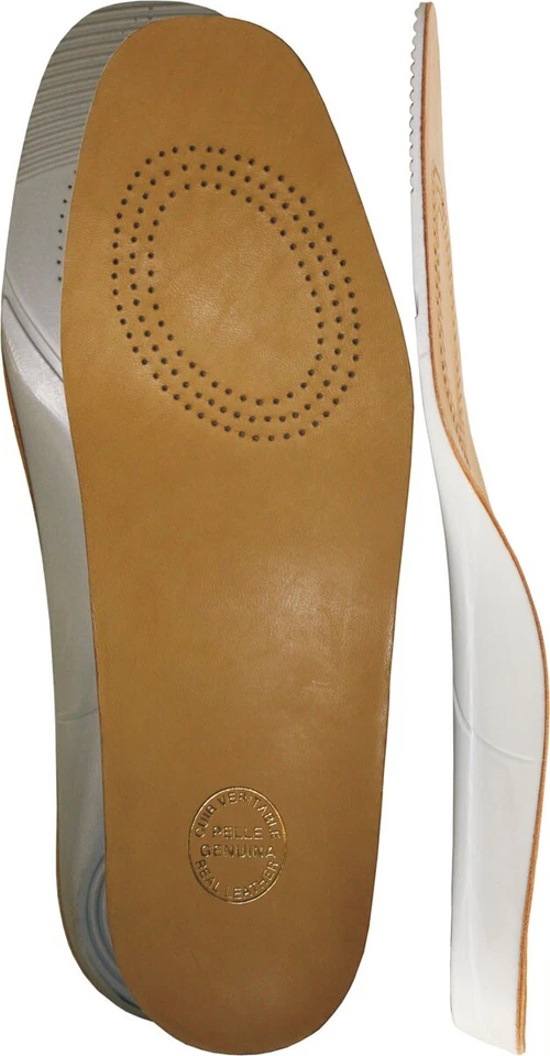 Comoda – Soletta plantare anatomica in pelle uomo - Prestige -