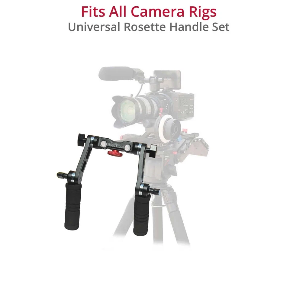 SHOOTVILLA Montaje Rápido 15mm Estilo Arri Roseta Bloqueo Mango Juego Foto 4 de 4