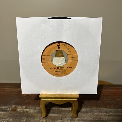 CHARLIE GRACIE I Love You So Much It Hurts/Wanderin Eyes Vinyl 7 First Press G 