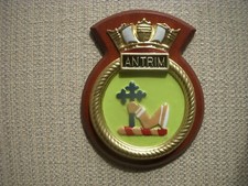 Royal Navy HMS Antrim ships crest