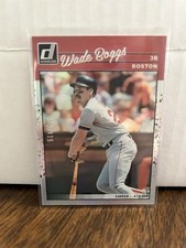 Wade Boggs 2023 Donruss Baseball Retro Base Career Stat Line #285  /415