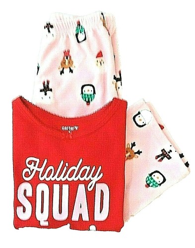 Haut De Pyjama Joe Boxer Motif Père Noël/Snowboard - Taille S - Gris - Coton - Neuf Sans étiquettes