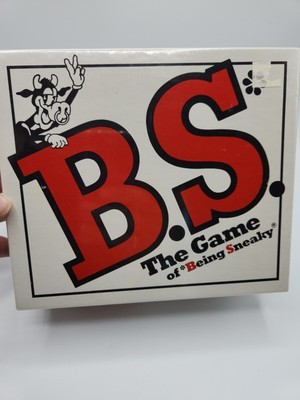 Vintage 1980 s B.S. The Game Of Being Sneaky By TDC Game.             