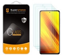 3X Tempered Glass Screen Protector for Xiaomi Poco X3 /X3 Pro/ Redmi Poco X3 NFC
