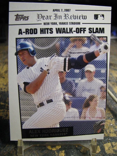 Alex Rodriguez-New York Yankees-2008 Topps Year in Review #YR7