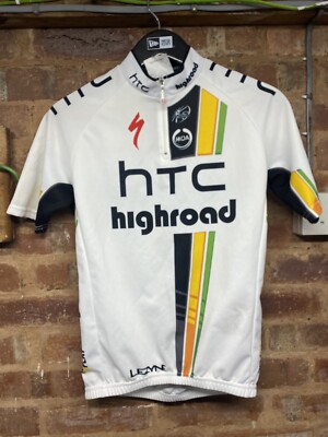 MOA HTC Highroad Team Herren Radtrikot weiß Gr. 3 M Medium