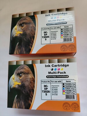 10 XL Patronen 202XL kompatibel zu Epson Expression Premium XP6005 XP6000 XP6100