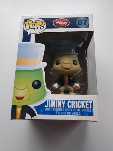 FUNKO POP PINOCCHIO JIMINY CRICKET #07 2011 VAULTED + POP PROTECTOR FUNKO POP PINOCCHIO JIMINY CRICKET #07 2011 VAULTED + POP PROTECTOR | Funko Pop | 2 FUNKO POP PINOCCHIO JIMINY CRICKET #07 2011 VAULTED + POP PROTECTOR | Funko Pop