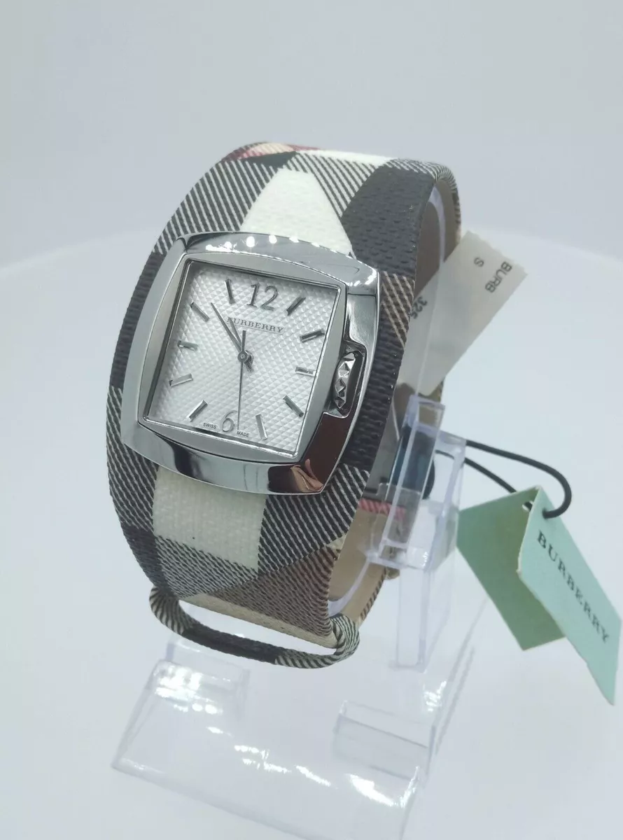 Burberry BU4050 Swiss made ladies watch solid stainless steel NOS BU 4050