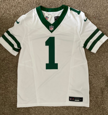 New York Jets Ahmad Sauce Gardner Nike White Legacy 2024 F.U.S.E. Limited Jersey