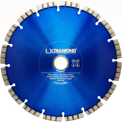 LXDIAMOND Diamant-Trennscheibe 250 Mm X 25,4mm Stahl-Beton