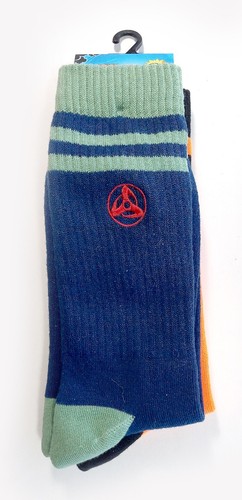 Chaussettes d'équipage Naruto Hidden Leaf Kakash unisexe 1 paire neuves