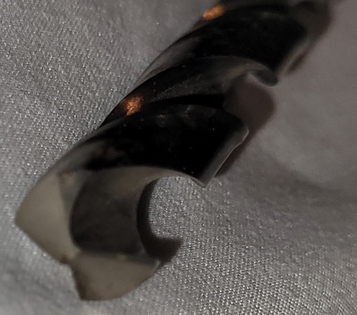 29/64" x 16" Extra Long Drill Bit Taper Shank MT2 HSS RH Cut 118° Point T.W. - Picture 3 of 5