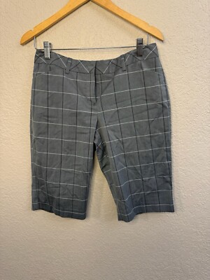 Express Design Studio  Editor Men s Plaid Shorts, Size 6