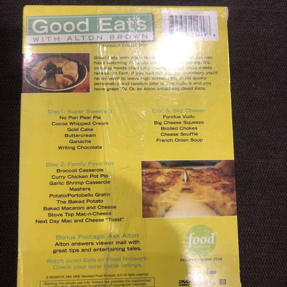 Good Eats with Alton Brown: Vol. 5 - Incredible Edibles (3