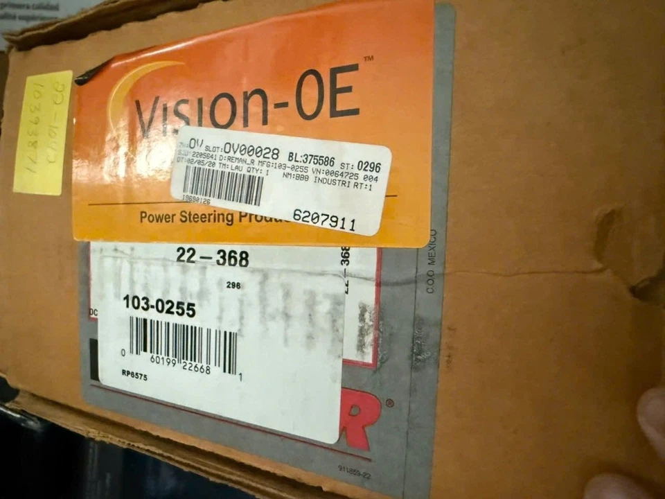 22-368 OEM Rack and Pinion for FE1 susp. Reman fits 03-07 Cadillac CTS - Image 2 of 2