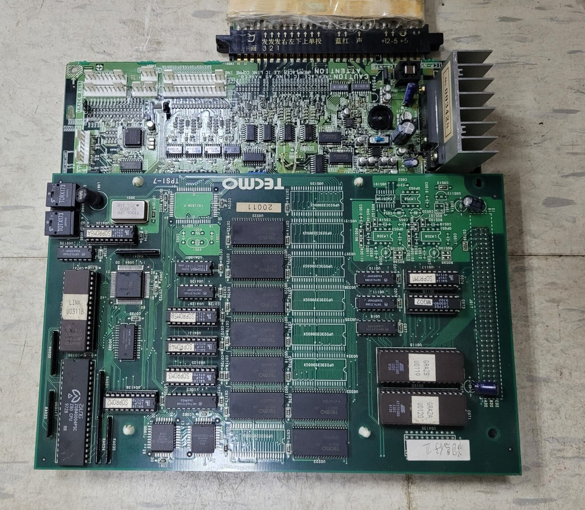 Gallop Racer 2 Original Tecmo System PCB Japan Jamma Arcade Gallop Racer 2 Original Tecmo System PCB Japan Jamma Arcade