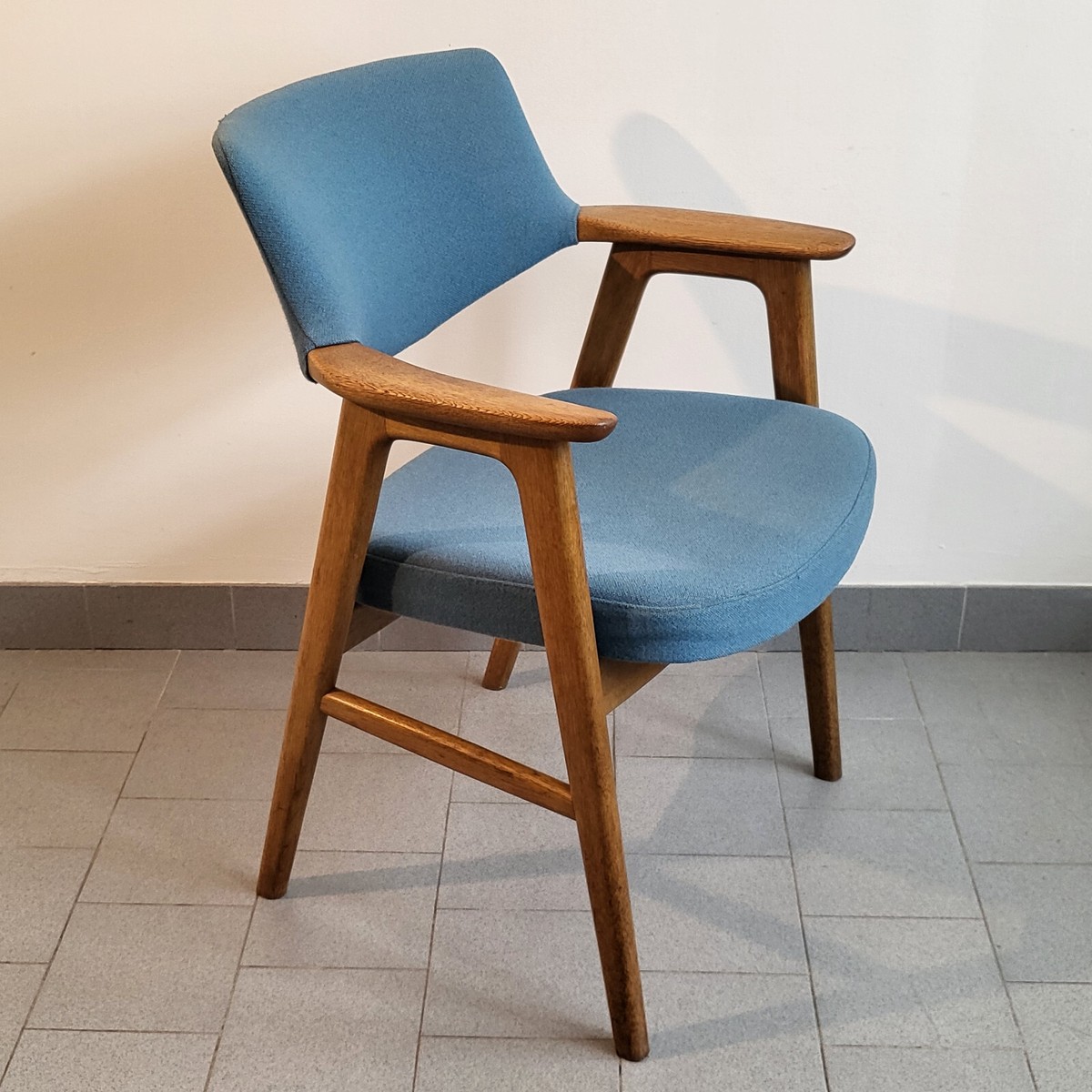 Vintage Scandinavian Chair 1950 Erik Kirkegaard For Hong 