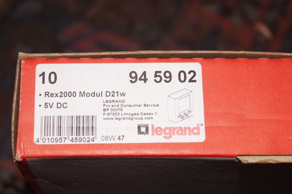 10 interruptores de tiempo industriales Legrand REX2000 D21W 5V DC nuevos P/N 94-59-02 Foto 2 de 2