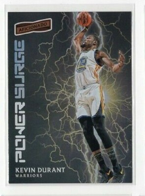 2016/17 PANINI AFICIONADO KEVIN DURANT POWER SURGE